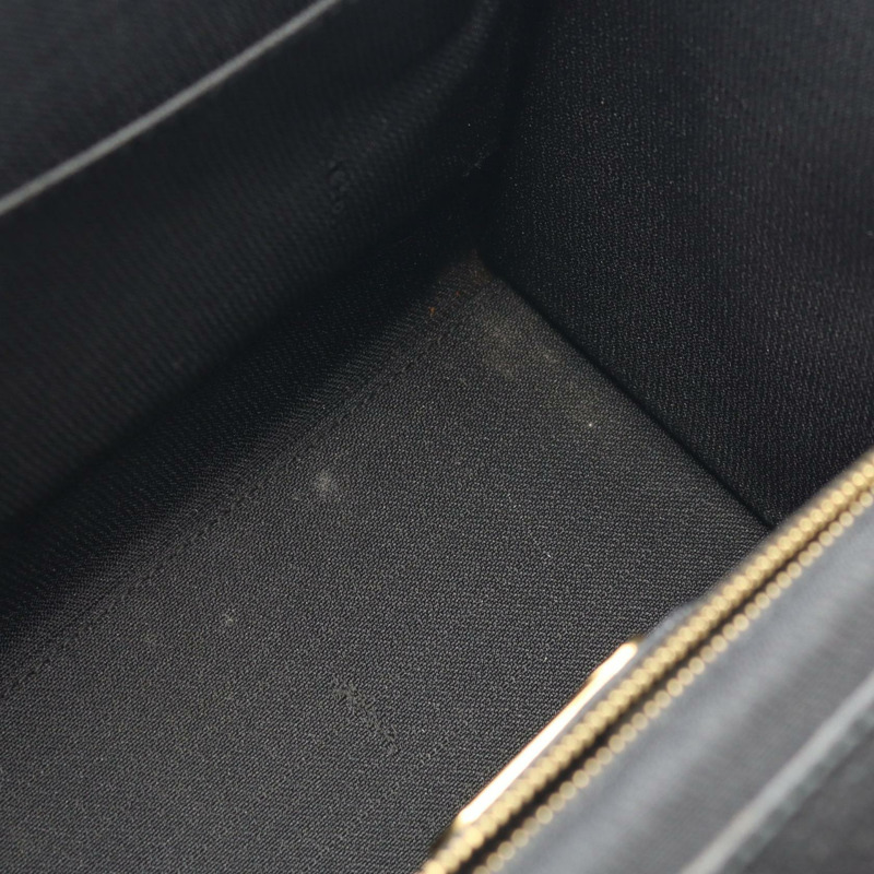 FENDI 女士黑色絲絨皮革手提包（二手）-4