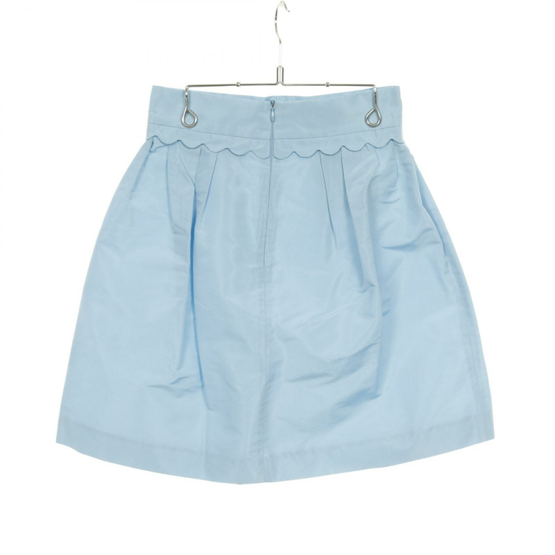 Miu Miu 半身裙 #38 藍色聚酯洋裝 二手女裝-1