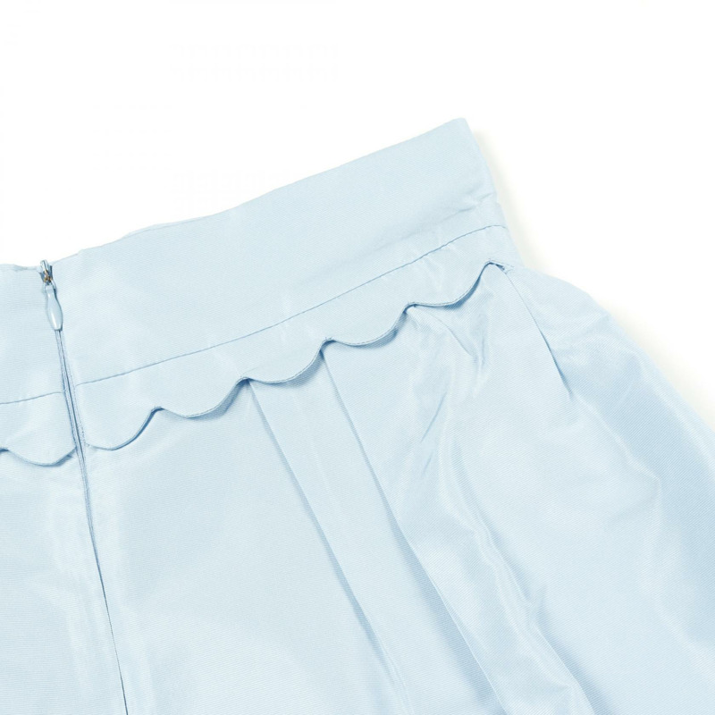 Miu Miu 半身裙 #38 藍色聚酯洋裝 二手女裝-9