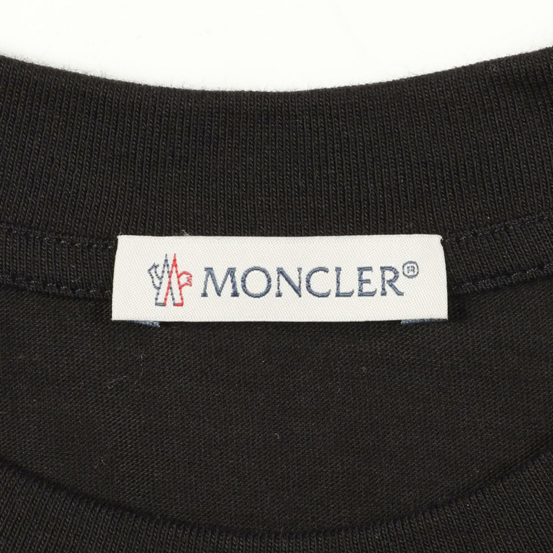MONCLER 短袖T卹 8C00013 純棉 黑色 #S 二手 女款-2