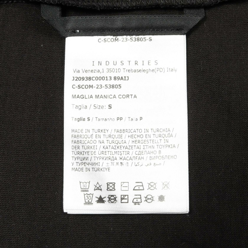 MONCLER 短袖T卹 8C00013 純棉 黑色 #S 二手 女款-4