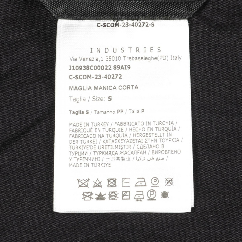 MONCLER Logo 短袖T卹 8C00022 純棉 海軍藍 #S 二手 女款-4