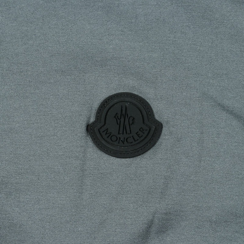 MONCLER 標誌短袖T卹，純棉，綠色，M碼，二手男款-5