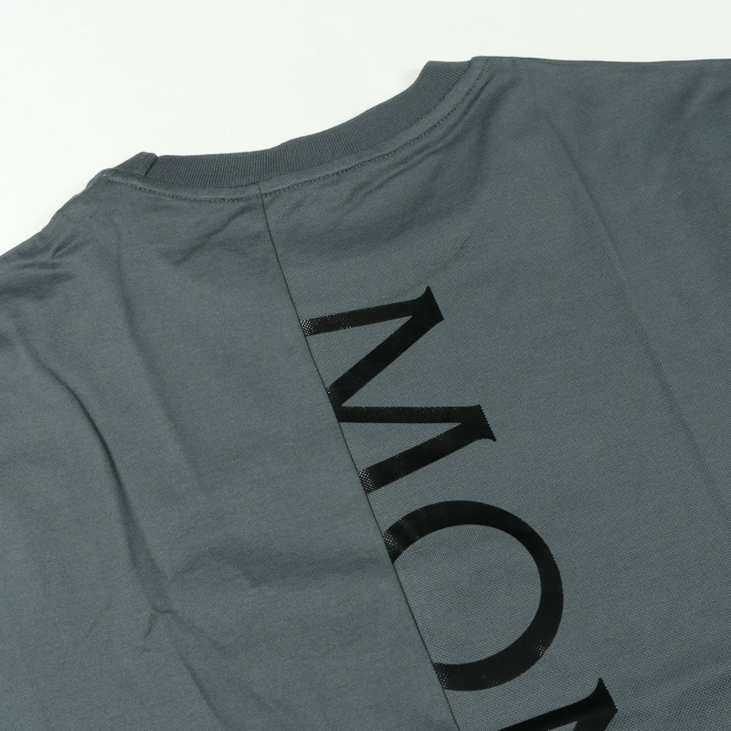 MONCLER 標誌短袖T卹，純棉，綠色，M碼，二手男款-6