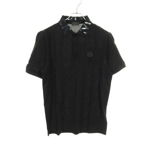 MONCLER Polo衫 8A00004 純棉 黑色 #M 二手男款