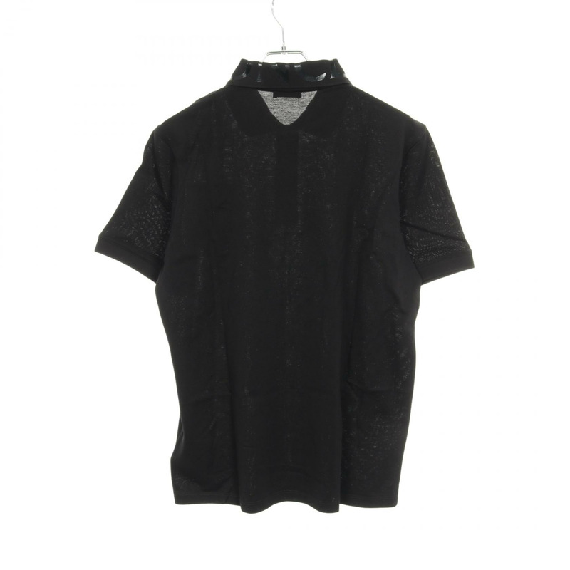 MONCLER Polo衫 8A00004 純棉 黑色 #M 二手男款-1