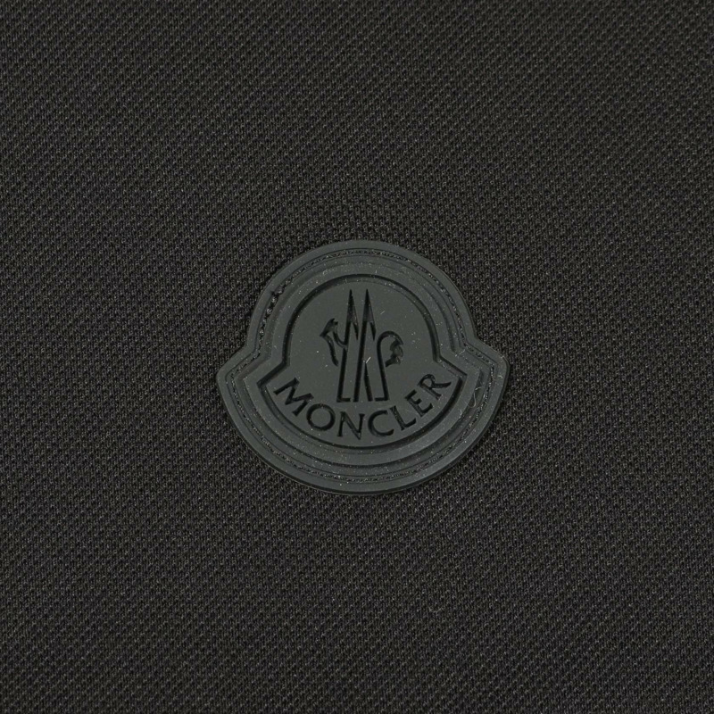 MONCLER Polo衫 8A00004 純棉 黑色 #M 二手男款-5
