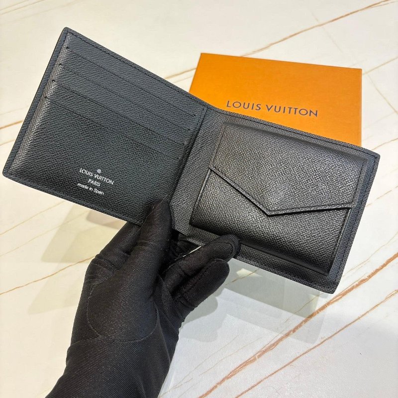 *SHIHNA名牌精品*Louis Vuitton路易威登 經典MARCO系列Eclipse帆布摺疊短夾-2