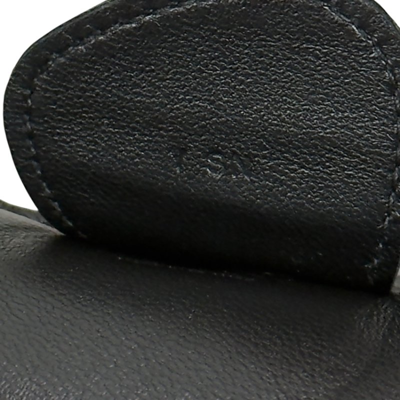 HERMES Rodeo touch *極罕全黑 + 鱷魚皮拼皮 + 大size* 馬仔 掛飾-8