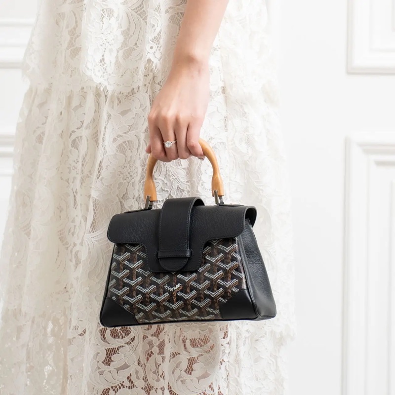 GOYARD Saïgon Souple Mini Bag 黑色 手提斜肩包-1