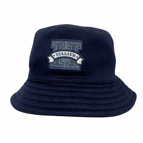 HERMES Harper H Sellier 純羊絨 漁夫帽