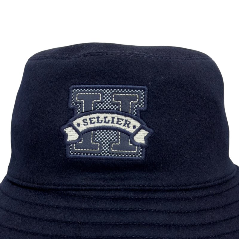 HERMES Harper H Sellier 純羊絨 漁夫帽-1