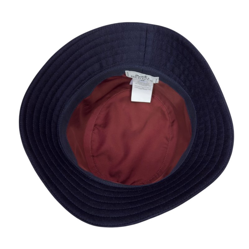 HERMES Harper H Sellier 純羊絨 漁夫帽-7