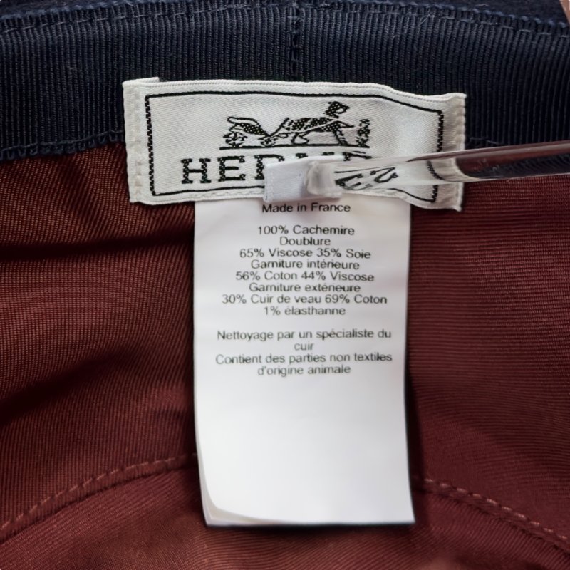 HERMES Harper H Sellier 純羊絨 漁夫帽-9