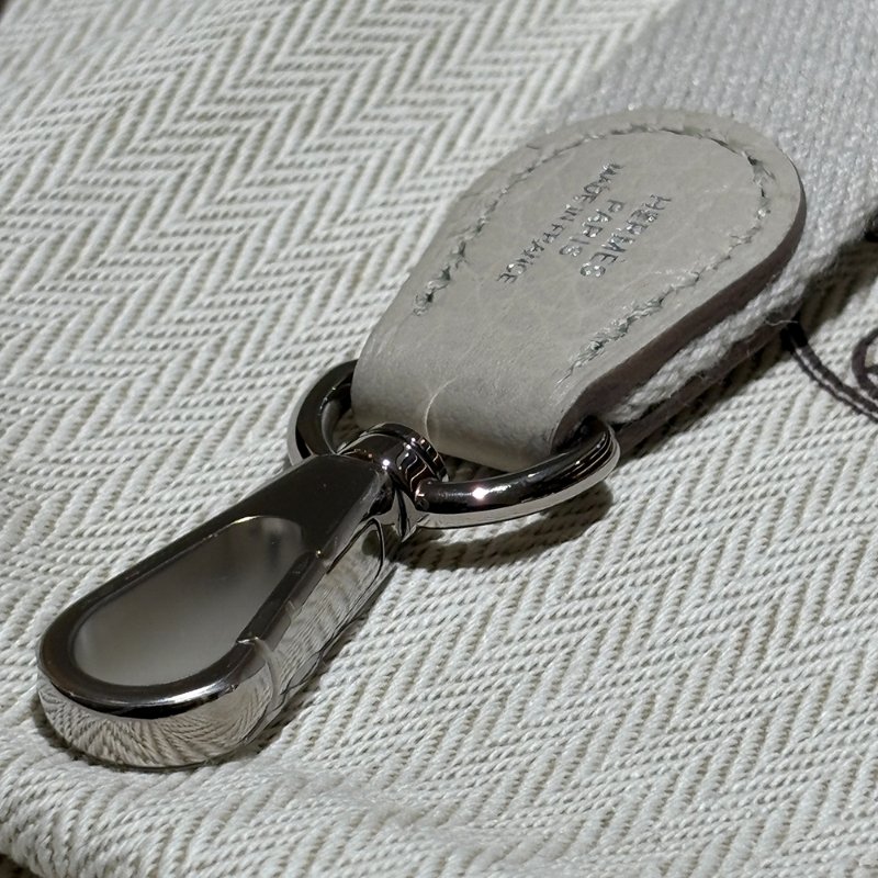 【現貨|快速出貨】Hermès 愛馬仕 Evelyne 16 TPM Mini 冰川白|B刻2023年|銀釦斜背包|附原廠配件-9