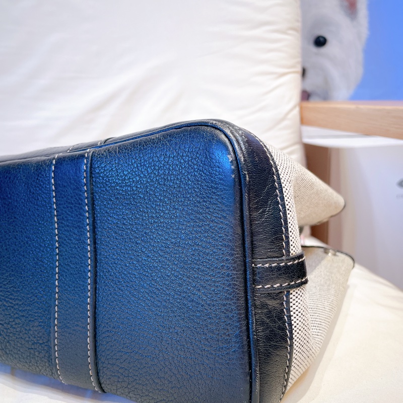 Hermes花園帆布黑白熊貓花園包30 Garden Party30-4