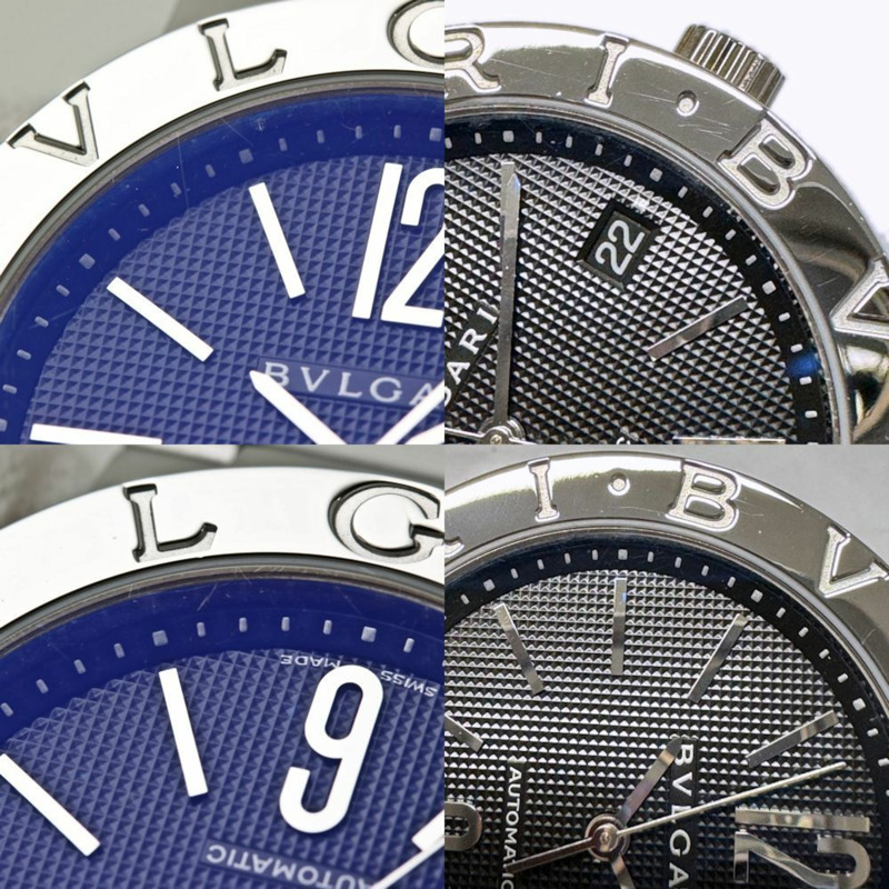 寶格麗 (BVLGARI) 男士自動機械不鏽鋼腕錶 BB38BSSD N BB38SSAUTO 40152-6