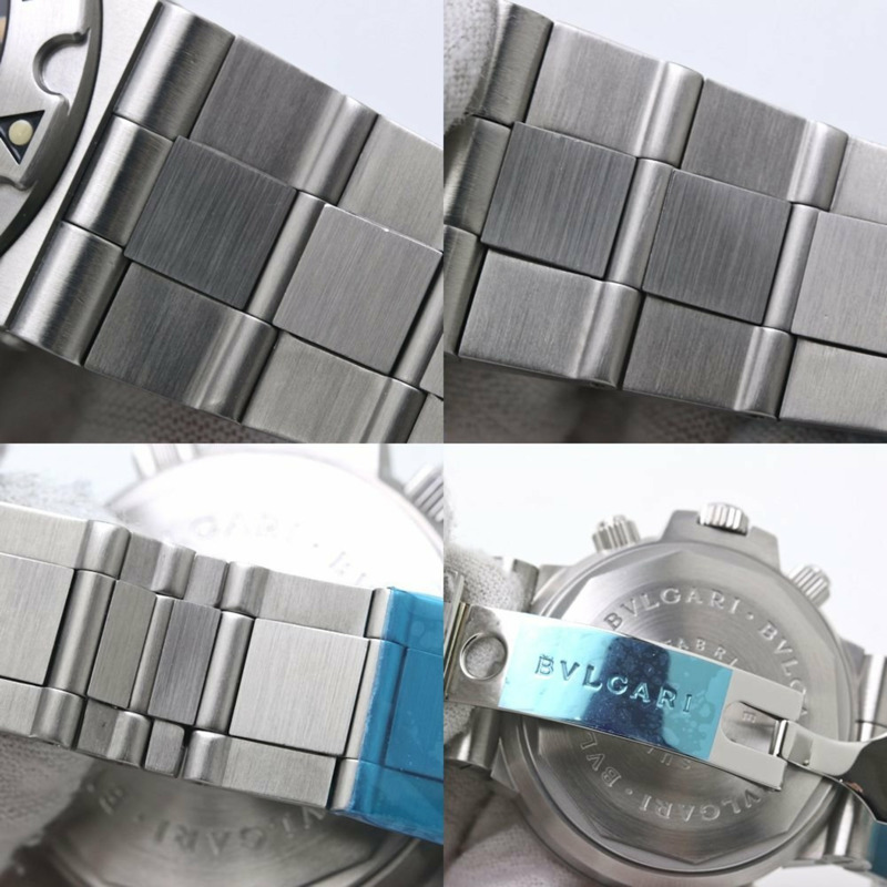 寶格麗 Diagono Scuba SC38SS/SLN SCB38S 男士精鋼腕錶 40153-7