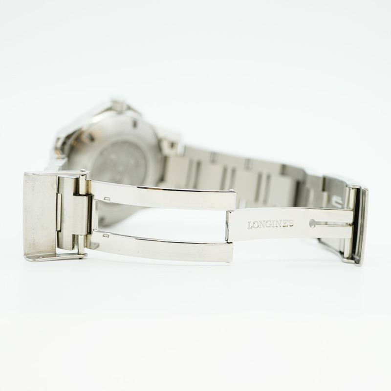 浪琴錶 HydroConquest L37414966 藍色錶盤男士腕錶-4