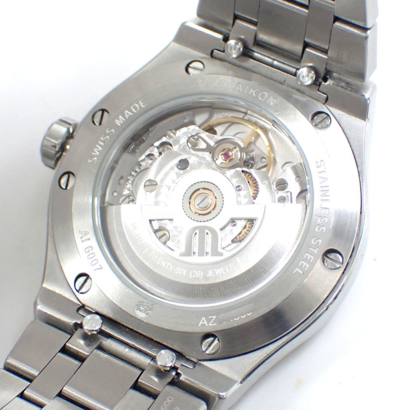 Maurice Lacroix Icon 自動男士腕錶，不鏽鋼材質，AI6007-SS002-430-1，機械機芯，A221341-2