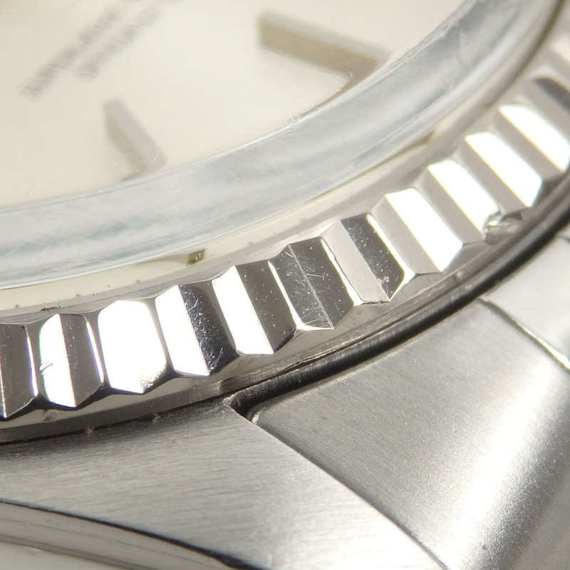 勞力士 Datejust 男士 16014 自動上鍊不鏽鋼白金腕錶 A2246377-3