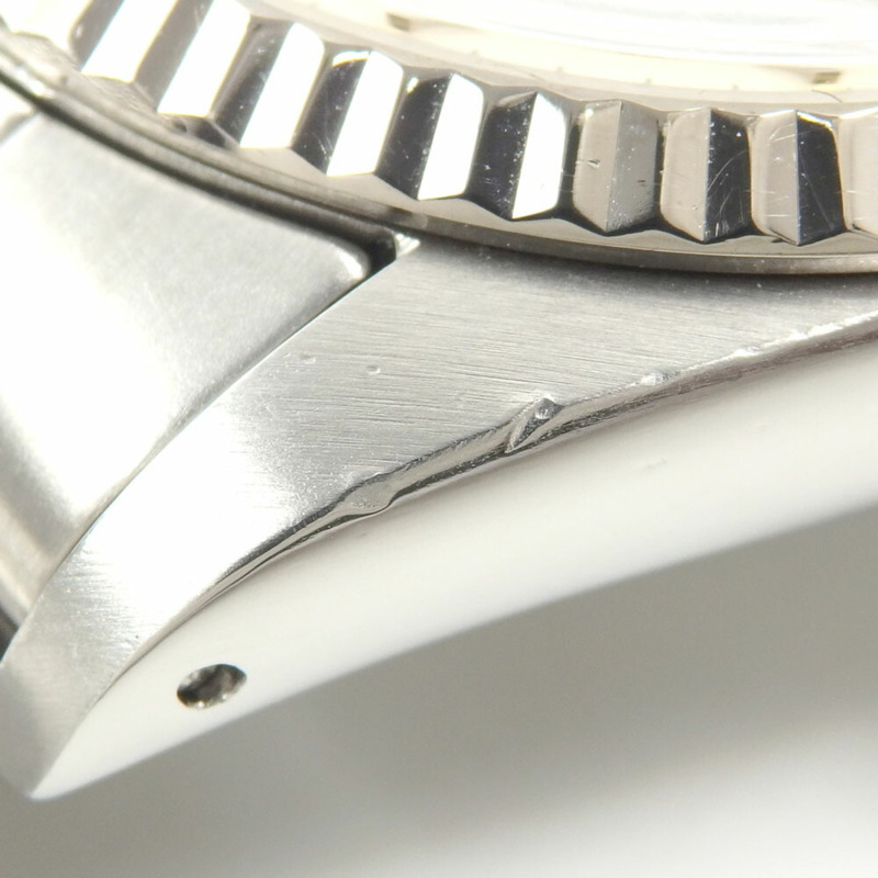 勞力士 Datejust 男士 16014 自動上鍊不鏽鋼白金腕錶 A2246377-4