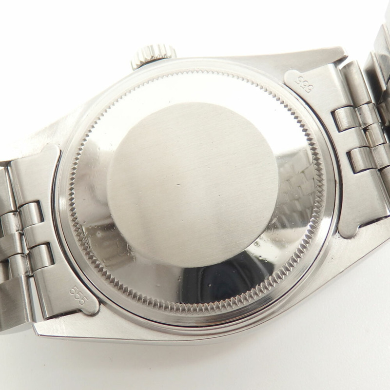 勞力士 Datejust 男士 16014 自動上鍊不鏽鋼白金腕錶 A2246377-5