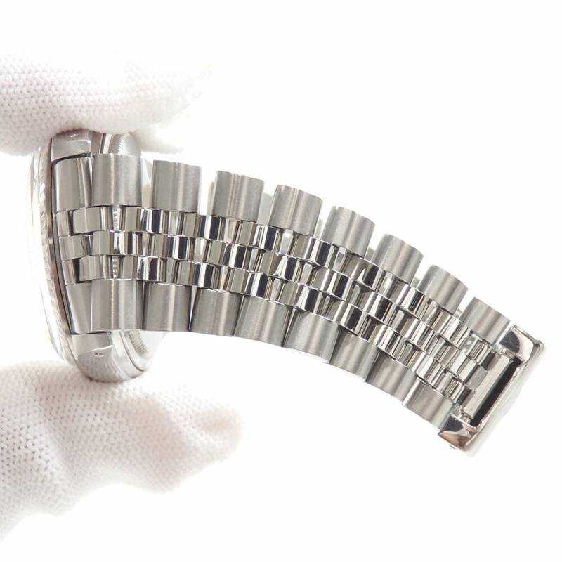 勞力士 Datejust 男士 16014 自動上鍊不鏽鋼白金腕錶 A2246377-7