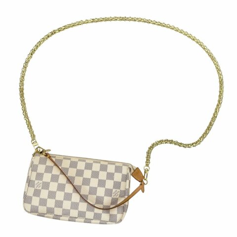 LOUIS VUITTON Pochette Accessoire *送無品牌鏈帶* 2用包
