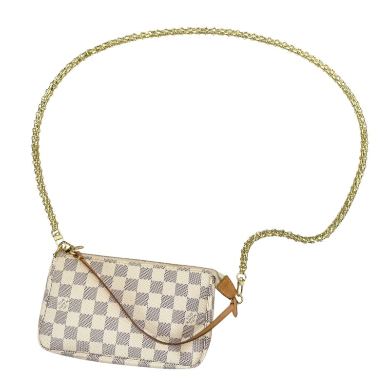 LOUIS VUITTON Pochette Accessoire *送無品牌鏈帶* 2用包-0