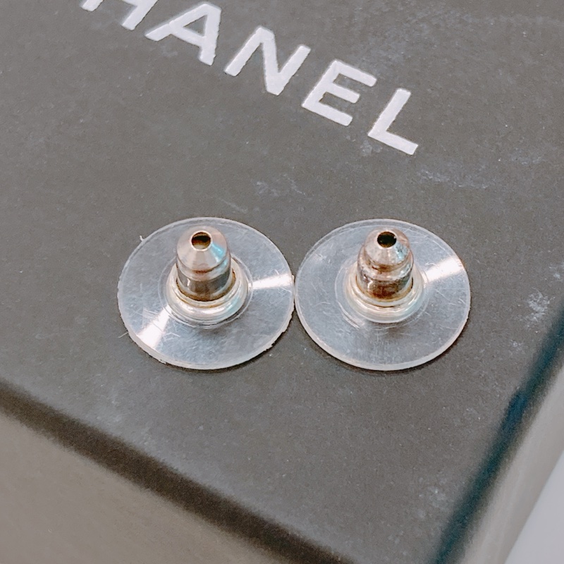 MS0381 CHANEL 香奈兒單logo跟雙logo 耳環SINGLE AND DOUBLE CC LOGO EARRINGS-9