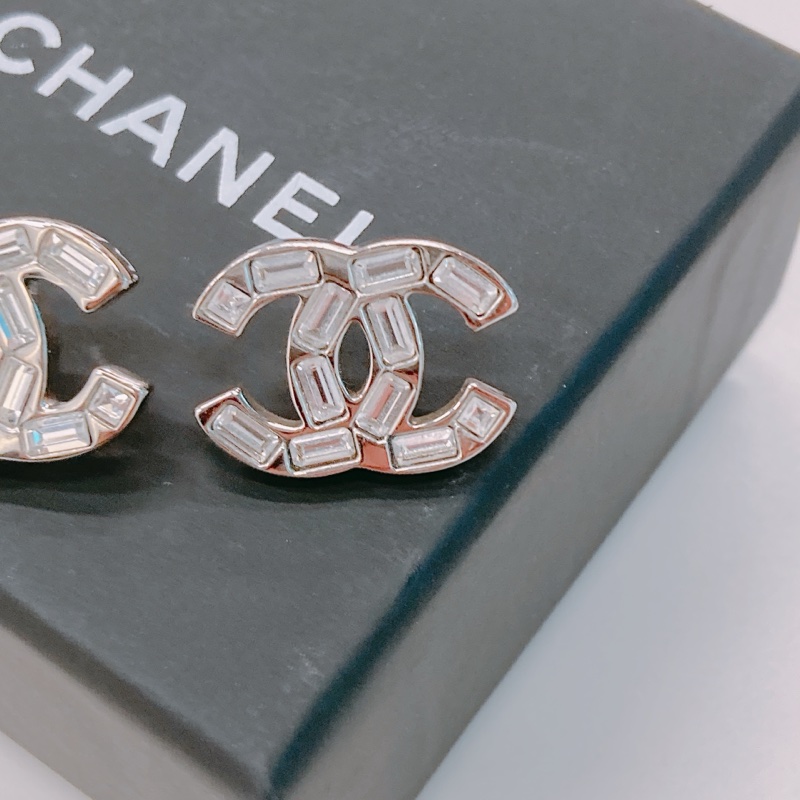 MS0381 CHANEL 香奈兒單logo跟雙logo 耳環SINGLE AND DOUBLE CC LOGO EARRINGS-18