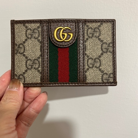 Gucci L開簡易卡包