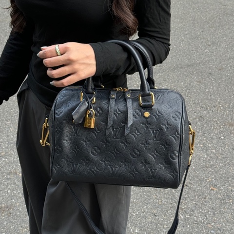 （極新🎁） LV Speedy 25 全牛皮 專櫃12萬！