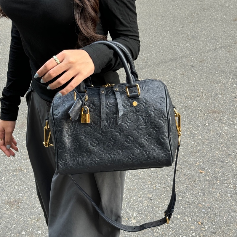 （極新🎁） LV Speedy 25 全牛皮 專櫃12萬！-2