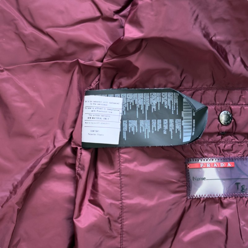 PRADA 三角標 背心 拉鏈外套-11