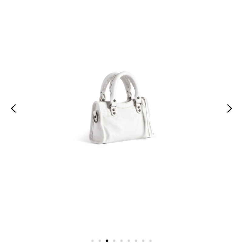 巴黎世家 Balenciaga Le city bag nano白色-3