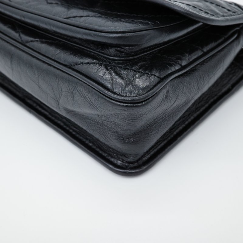 Saint Laurent 聖羅蘭 Niki 小號 SoBalck 黑色 牛皮 單肩包 鏈條包-4