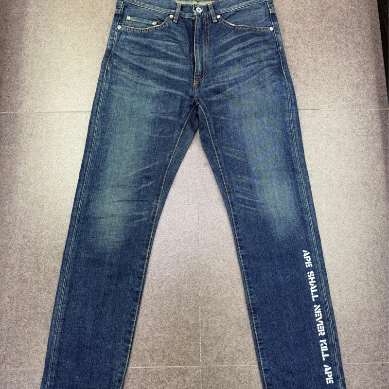 A bathing ape 牛仔褲-0