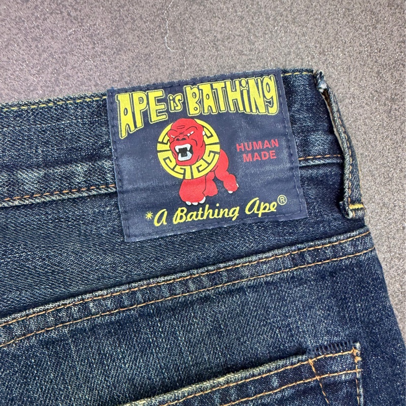 A bathing ape 牛仔褲-3