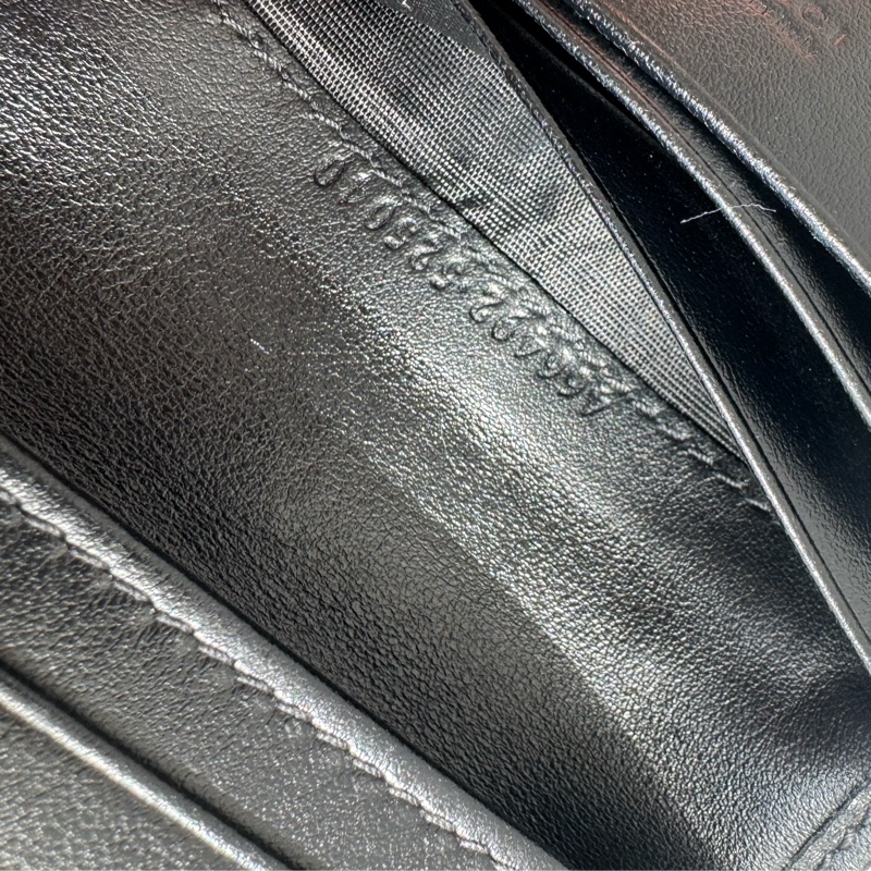 Gucci黑色金雙G marmont短夾  經典不敗-26