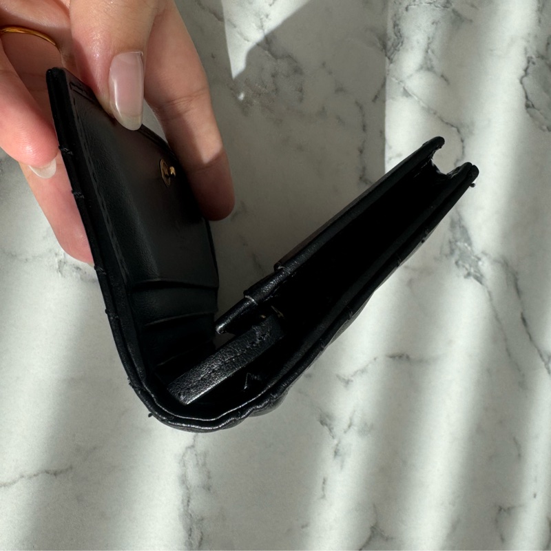 Gucci黑色金雙G marmont短夾  經典不敗-28