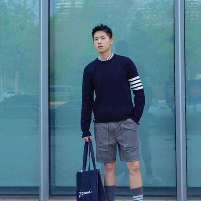 💎Han's house精品服飾💎Thom Browne TB 4槓 中筒襪子 英國製 現貨 原價6000-3