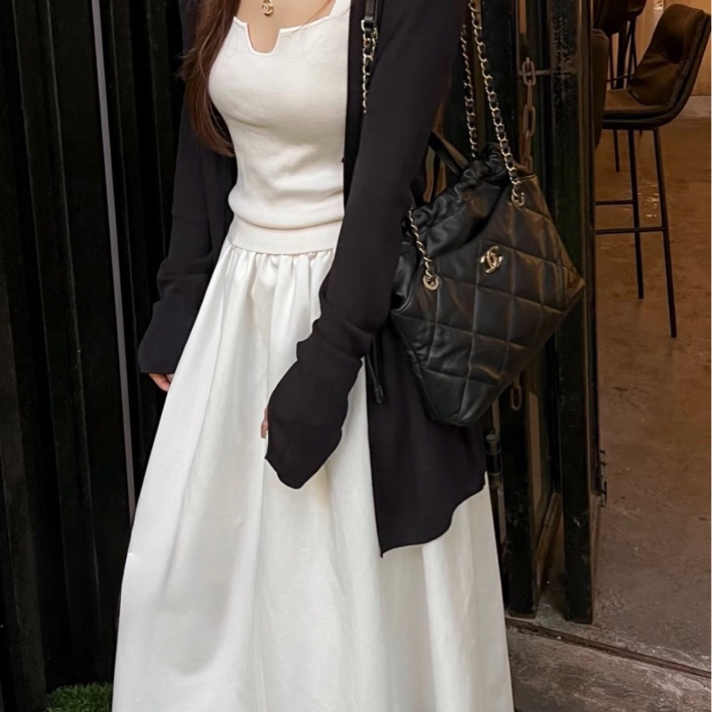 Chanel 香奈兒/黑金福袋包/托特包/小號/99 新美品-5