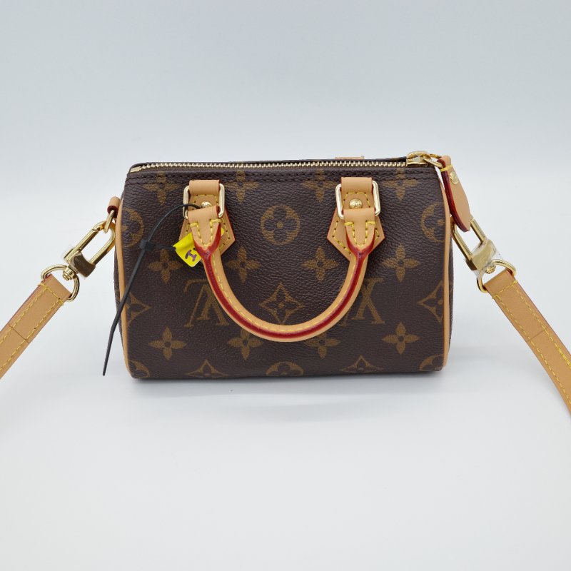 【超熱門精選🌟小編推薦】Louis Vuitton 路易威登 Speedy Nano 經典花紋 枕頭包 手提包 斜挎包 單肩包-2