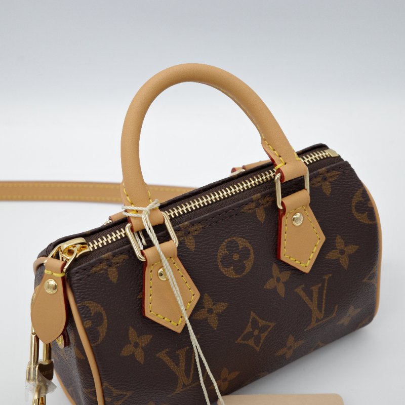 【超熱門精選🌟小編推薦】Louis Vuitton 路易威登 Speedy Nano 經典花紋 枕頭包 手提包 斜挎包 單肩包-5