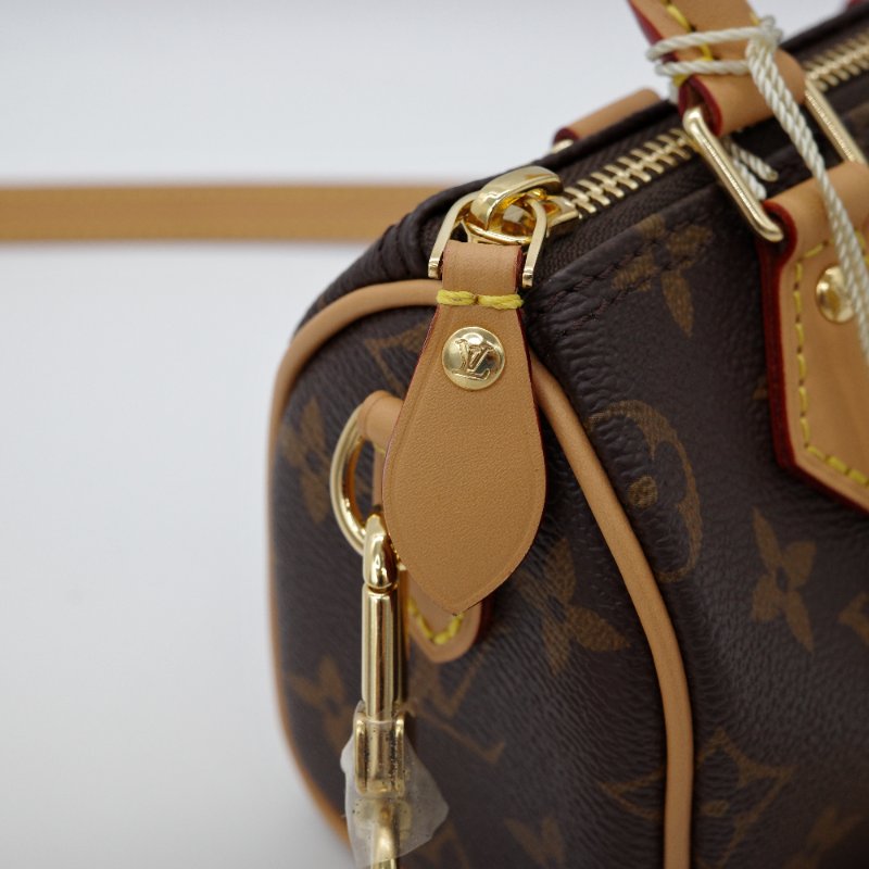 【超熱門精選🌟小編推薦】Louis Vuitton 路易威登 Speedy Nano 經典花紋 枕頭包 手提包 斜挎包 單肩包-6