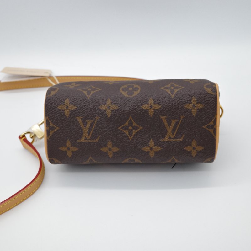 【超熱門精選🌟小編推薦】Louis Vuitton 路易威登 Speedy Nano 經典花紋 枕頭包 手提包 斜挎包 單肩包-8