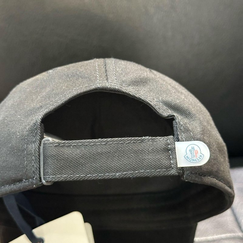 💎Han's house精品服飾💎moncler LOGO 帽子 青年款 黑色-3