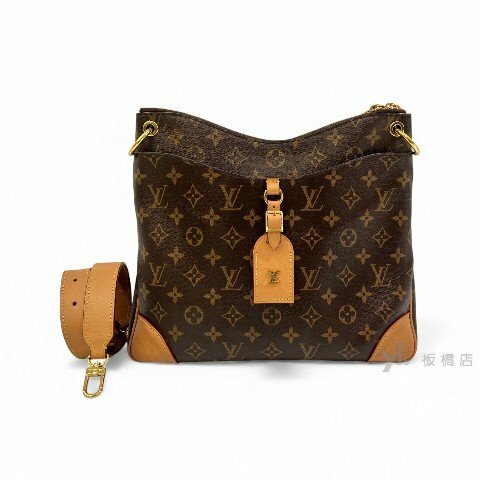 LV包包 ODEON MM 原花斜背/肩背包M45355